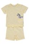 Supreme Pajama Set 2 Pieces (Sweet Pajamas/25-Walking Zebras) Yellow