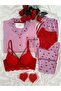 Women's Ecru Waffle Premium Pajama Set with Innerwear