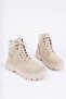 Bln-501 Thick Sole Buckle Detail Boots - 2