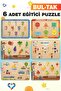 Wooden Turkish 6-Piece Set Educational-Learning Puzzle