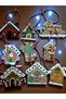 Set of 25 Christmas Gingerbread House Themed Colorful Cardboard Tree Ornaments – 6×7 cm - 7