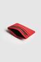 La'Graccio Paris Men's Night Genuine Leather Convenient Card Holder Red - 3