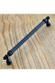 Furniture Kitchen Cabinet Drawer Cupboard Handles Cover Handle Knob Black (224 Mm-22.4 cm) Metal Handle - 4