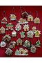 Set of 25 Christmas Gingerbread House Themed Colorful Cardboard Tree Ornaments – 6×7 cm - 8