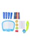 Multifunctional drawing table with LED projector, educational toy, blue, various sizes - 2