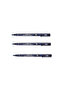 Uniball Pin (0.1) Fine Line Acrylic Tip Pen Blue (3 Pieces)