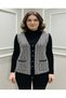 Relaxed Fit Winter Women's Knitwear Vest - 2