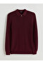 Polo Neck Men's Knitwear Sweater - 5