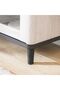 Kirwin Buffet Cabinet with 2 Glass Doors - Grey Oak/Black - Stylish Storage with 2-Year Warranty - 5
