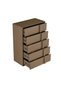 Allison 5-Drawer Chest of Drawers in Natural Oak - Stylish Bedroom Storage, Engineered Wood - 2