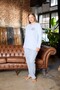 Raporlu Interlock Women's Floral Printed Pajama Set-Large Size - 6