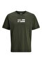 Men's Green Jjcorp Graphic Tee Ss O-Neck Ln T-Shirt 12268415-Duffelbag - 5
