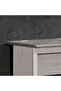 Zenith 1-Door & 1-Drawer Study Desk - White Oak/Cement - Compact Workspace with 2-Year Warranty - 7