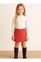 Girl's Asymmetrical Denim Shorts Skirt - 2