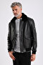 Maroquin Leather Alexandr Men's Pilot Leather Coat - 4