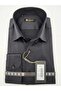 Regular Black Plain Men's Shirt Stretch Fabric Stretch Fabric Ar052012-24 - 2