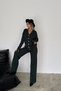 Basic Oversized Wick Knit Detailed Knitwear Bottom-Top Set Aw25Au0025 - 2