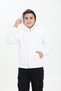 100% Organic Cotton, 3-Thread Fleece, Hooded, Zippered, Kangaroo Pocket Children's Sweatshirt Cardigan - 4
