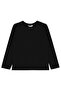 Basic Sweatshirt for Ages 6-9 - Black