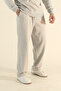 Men's Winter Cotton Tracksuit Set Sweatshirt Baggy - Regular Crew Neck - 4