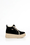 Mdl 606 Fur Lined Lace-Up Ankle Boots