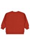 Civil Boy's Stay Wild Animal Printed Sweatshirt |   School Nursery and Daily Use - Orange - 2