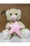 Toy Plush Cute Sleeping Companion Starry Teddy Bear 26 cm