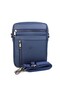 Men's Navy Blue Messenger Bag Shoulder Bag - 2