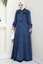 Jacket Dress Jeans Two-Piece Set 1642 - Blue