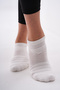 3-Piece Towel Sole 100% Cotton Tennis Socks, Breathable Anti-Sweat Women's Extra Soft Socks - 3