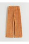 Lcw Kids Elastic Waist Velvet Girls' Sweatpants - 2