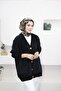 41010 - Stylish Comfortable Buttoned Soft Women's Knitwear Long Cardigan