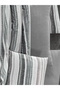 Tasel Gray Single Ranforce Cotton Fitted Sheet Duvet Cover Set - 5