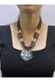 Stone Work Beaded Design Women's Necklace 21 cm
