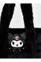 Plus New Season Kuromi Printed Plush Girl's Shoulder Bag - 3