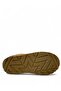 2096 Girl's Tan Suede Fur Lined Boots - 5
