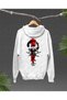 Japanese Anime Design Backpack Printed , High Quality Unisex Oversized Hoodie