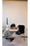 Black Skin Leather Women's Short Heeled Boots