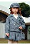 Mayoral Abel&Lula Girl's Cashmere Jacket Blue