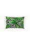 2 Pieces Leaf Pattern Digital Printed Rectangular Throw Pillow Covers - 2