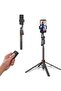Auto Face Tracking Tripod 360° Rotation with Stand - 70" AI Tracking Tripod with Remote
