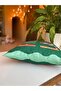 Fa La La La Written Christmas-Themed Double-Sided Suede Throw Pillow Cover - Christmas Throw Pillow Cover - 6