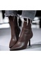 stretch glass-heel boots - 2
