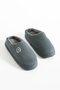 Unisex embroidered velvet soft sole fur-lined slippers - 4