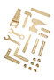 Wooden Repair Kit Hand Tools Toy Including Case 30 Pieces - 3