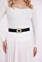 Elegant Buckle Women's Belt, Coat Belt, Trouser Belt. - 3