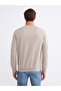 Crew Neck Men's Thick Sweatshirt - 4
