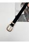Black / Women's Suede Belt, Trouser Belt, Jacket Belt, Shirt Belt. - 4