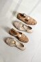Genuine Leather Beige Suede Comfortable and Stylish Women's Sandals - Elegance Is Always with You - 5