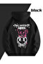 Lover Couple Combination 2-Piece True Happiness Printed Unisex Sweatshirt - Colorful Street Style Black - 2